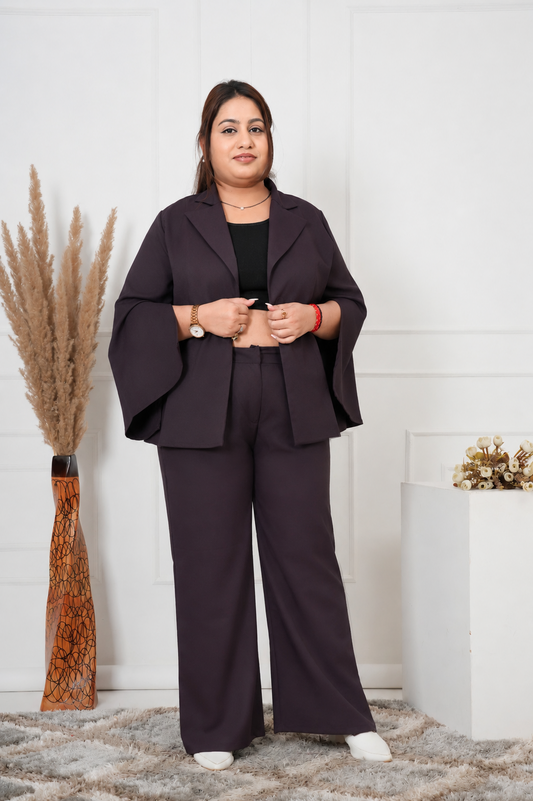 Shine Diva Chamkadar Blazer Set